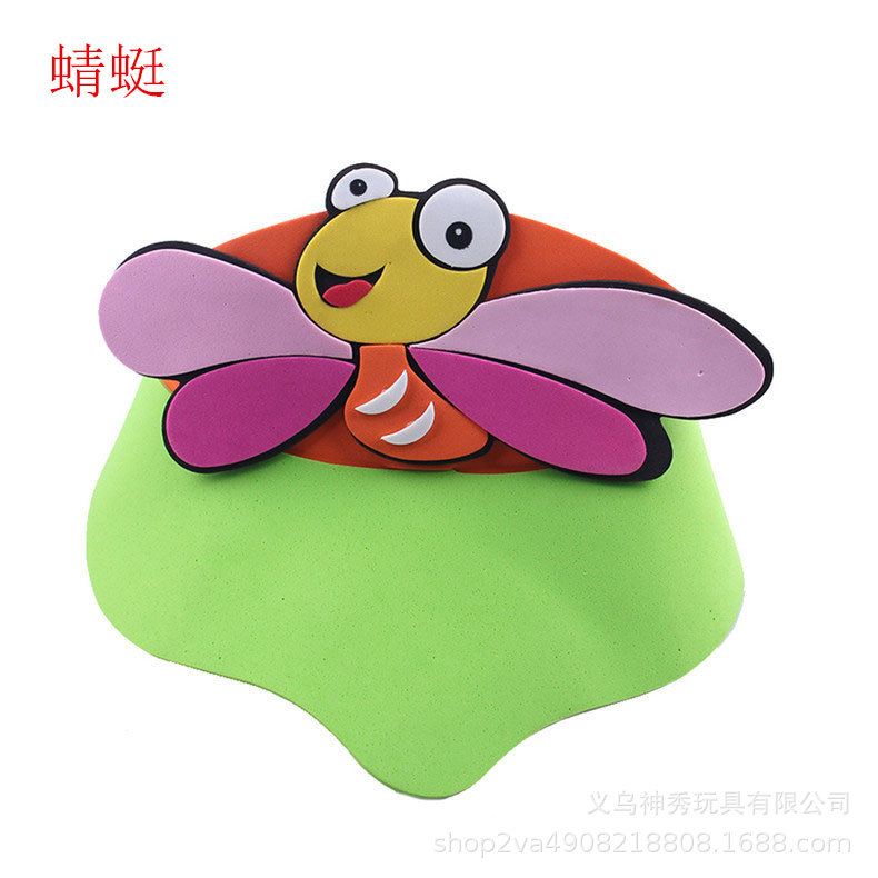 Día del niño Eva sombrero para el sol actividades entre padres e hijos dibujos animados animal tocado doce tocado del zodiaco