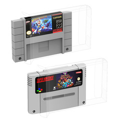 SNESゲームカード保护ボックスSFC収纳ボックス展示ボックスSNES Cartridgeプロテクト
