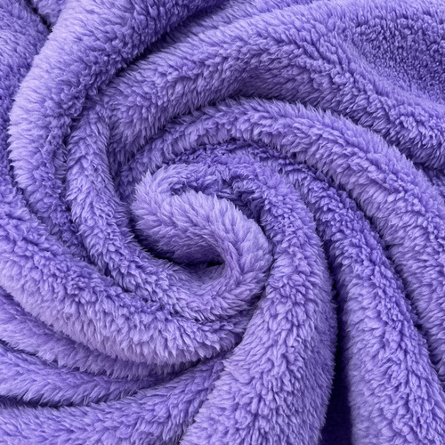 Double-sided soft cotton flannel fabric autumn and winter home clothing blanket pajama fabric thick double-sided velvet fabric wholesale