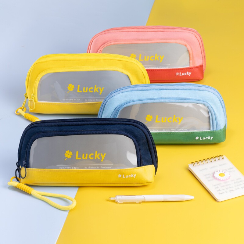 Super Popular Anti-Stain New Magnetic Triangle Stationery Pencil Case with High Aesthetic Value, Trendy Ins-Style, Large Capacity, Super Popular Tote Bag for Men and Women