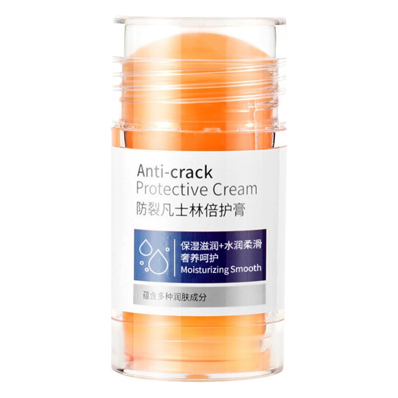 Крем для рук и ног Lauris Anti-Crack Vaseline, двойная защита, от трещин, увлажняющий, для ухода за пятками.