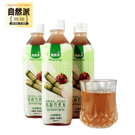 台湾原产果汁饮品 自然派青梅杨桃汁甘蔗汁饮料批发480ml*24