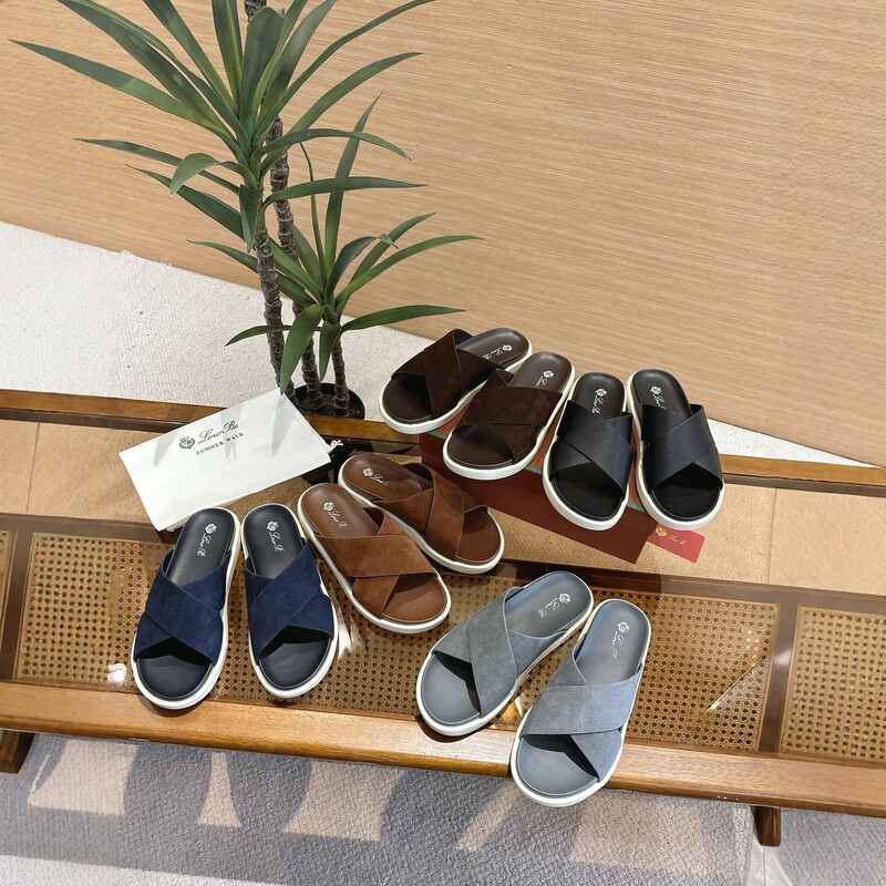 Lp Cross-Strap Mule Slippers for Men 2026 New Model Summerwalk Lightweight Comfortable Casual Elegant Deck Shoes