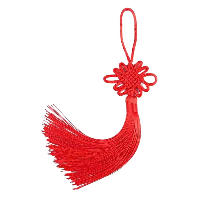 Factory direct 25cm Chinese knot calendar Chinese knot photo frame pendant printing accessories pendant summary