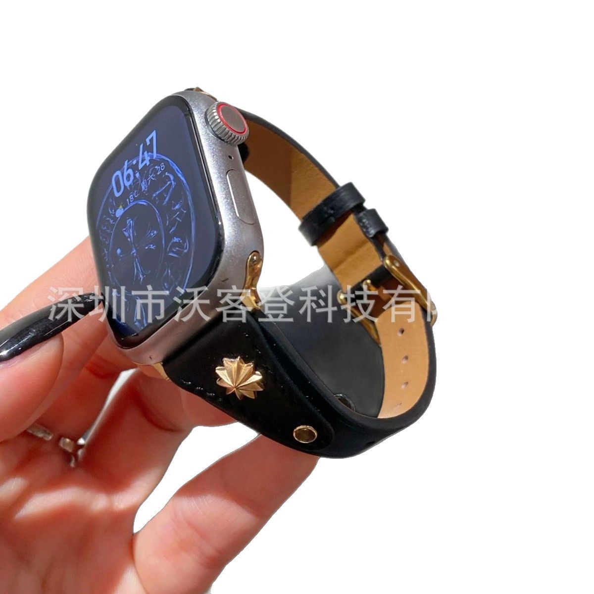 Aplicable Apple Mango Pure Leather Slim Band Apple Watch S10/9/8/SE/7/6/5/4/3/21 image 6
