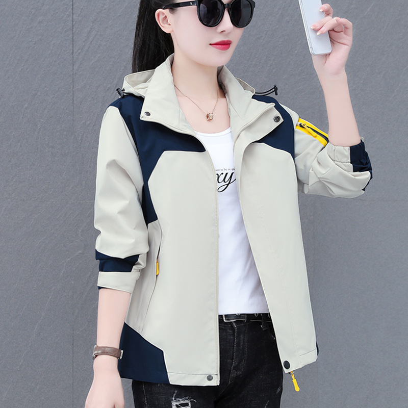 Women's Short Jacket 2026 Spring and Autumn New Popular Casual Loose Plus-Size Slimming Thin Jacket Top