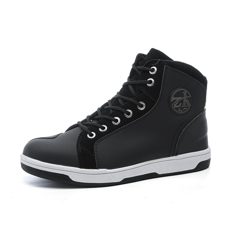 Zapatos de motocicleta al aire libre genuinos transfronterizos, zapatos de ciclismo para hombre, anticolisión, transpirable, anti-caída, equipo de caballero, zapatos de motocicleta