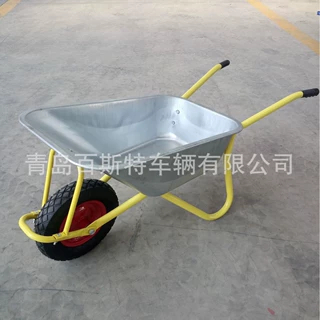 批发 非洲 园林 建筑 农业 铁板 独轮大斗手推车 WB5009 独轮手推