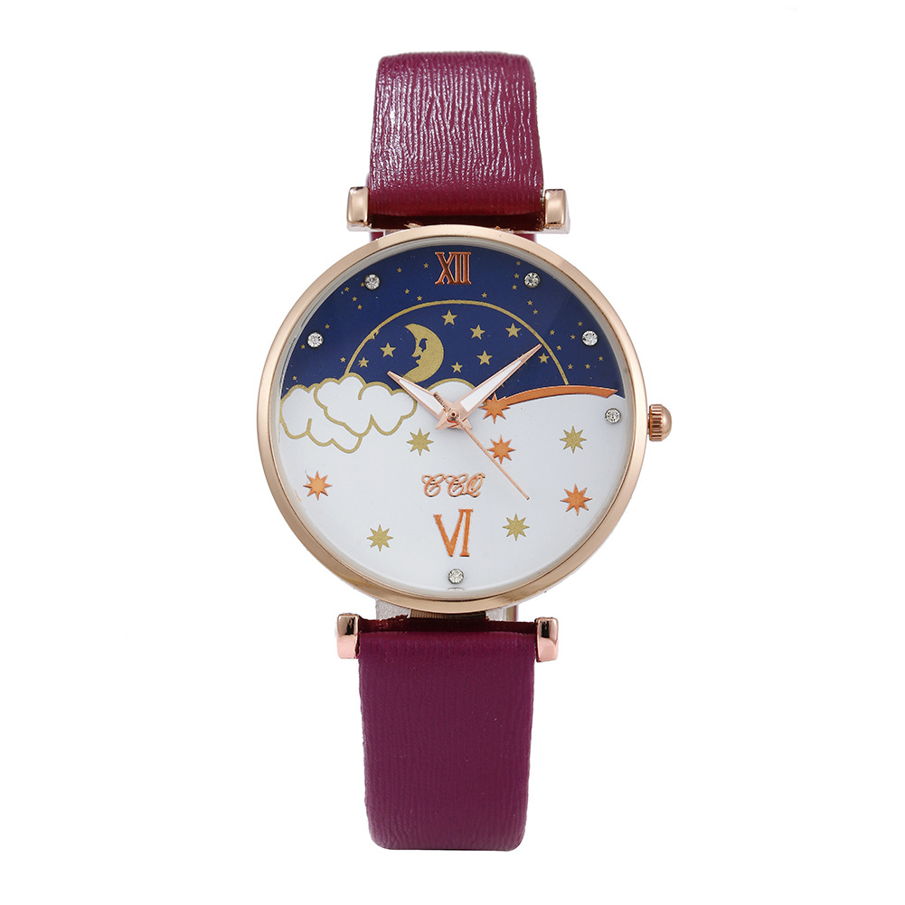 Montre à Quartz pour femmes, nouvelle mode, ceinture fraîche, dessin animé, Simple, petit cadran exquis, 2024_voghion.com