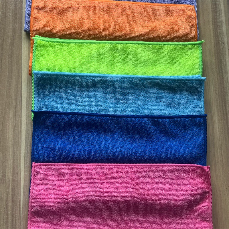 Многофункциональная кухонная салфетка из сверхтонкого микрофибрового материала, легко чистящаяся, для мытья посуды и вытирания рук