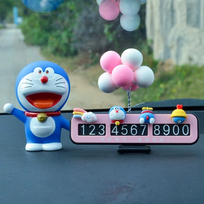 cartoon temporary parking card car — Nömrəli dayanma kartı - pink-folding-card-smiling-cloud-dora-pink-ball-standing-dora