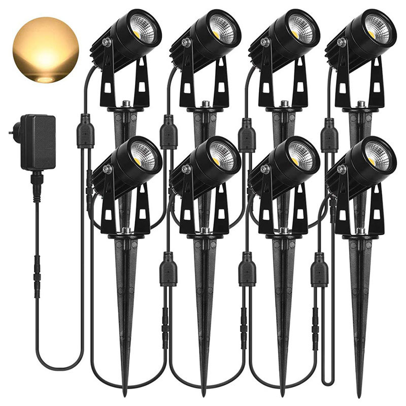 LED ground stake light, garden lawn light, RGB projection light, ambiance light, tree light, courtyard landscape light, remote control dimmable