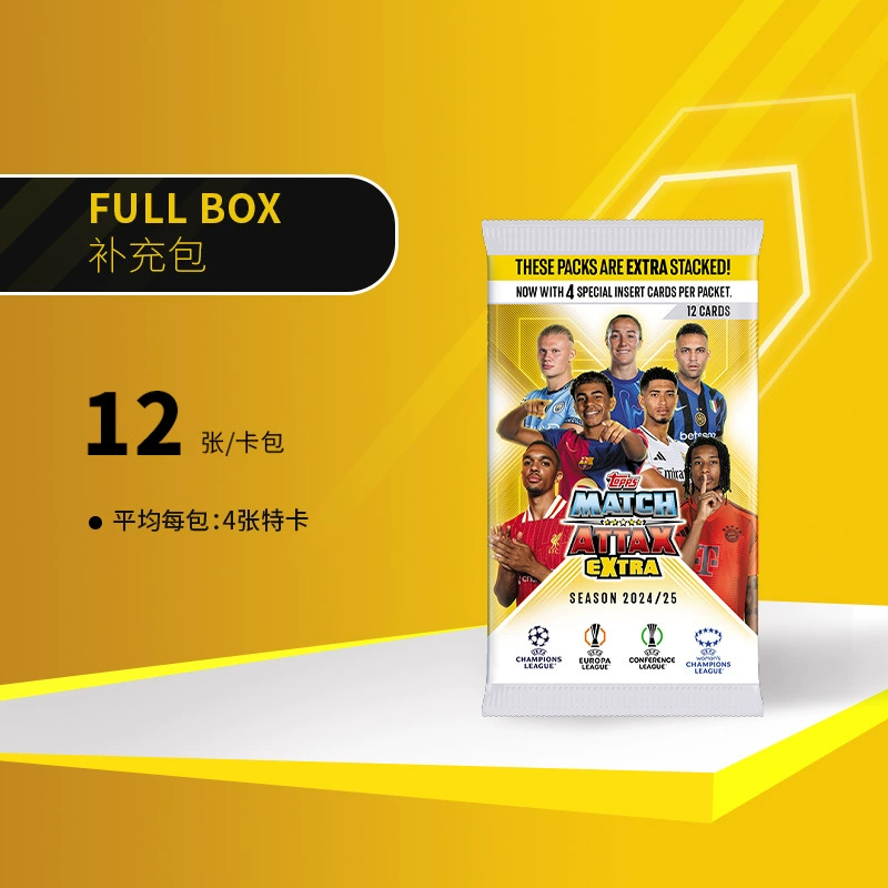 Карточка коллекционирования футбольной карты Лиги чемпионов Европы 24-25 TOPPS Match Attax MA Star Card UC Card