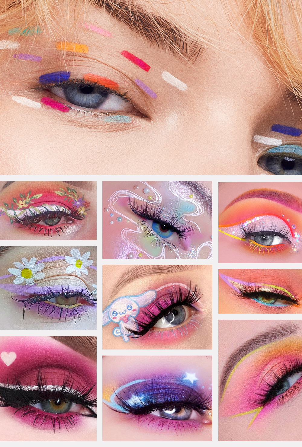 YOUNG VISION 12-piece box eyeliner gel pen is not easy to smudge eyeliner gel pen, colored eyeliner gel pen Application Scenario