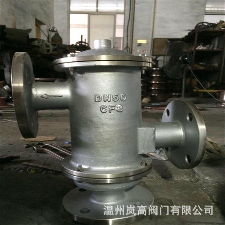 供应带双接管呼吸阀 法兰连接 不锈钢材质 阻火呼吸阀 DN65