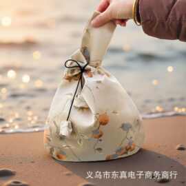 结婚回礼礼品袋婚庆美业年会伴手礼包装袋国风刺绣轻奢伴娘回礼袋
