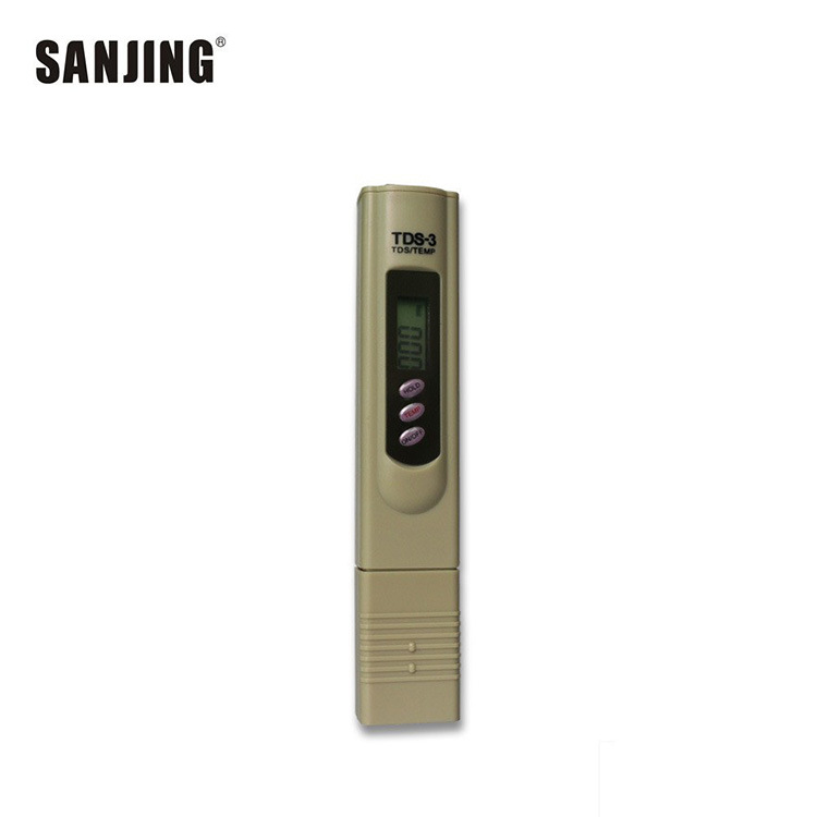 Herramienta de prueba de calidad de agua potable directa Pluma de medición de conductividad TDS TDS-3 Pluma de prueba de efecto de purificador de agua RO