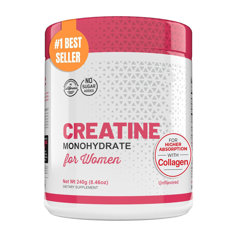 Creatine+Collagen Creatine Powder Collagen Powder Monohydrate Optimizes Women's Buttocks Tk Explosion