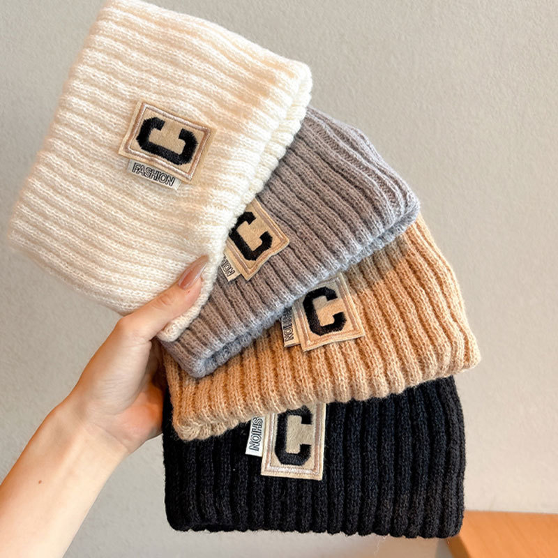 Niños de lana de punto correa de cabello niñas otoño y invierno calentamiento protección de la cabeza correa de cabello de borde ancho correa de cabello para niñas pequeñas correa de cabello universal