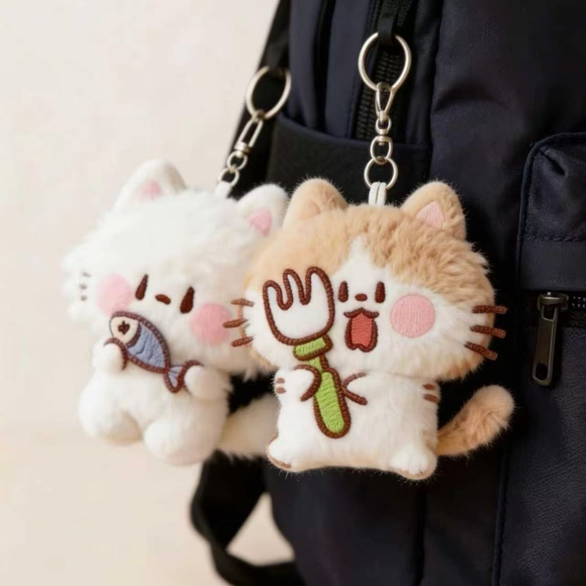 Cute plush rabbit