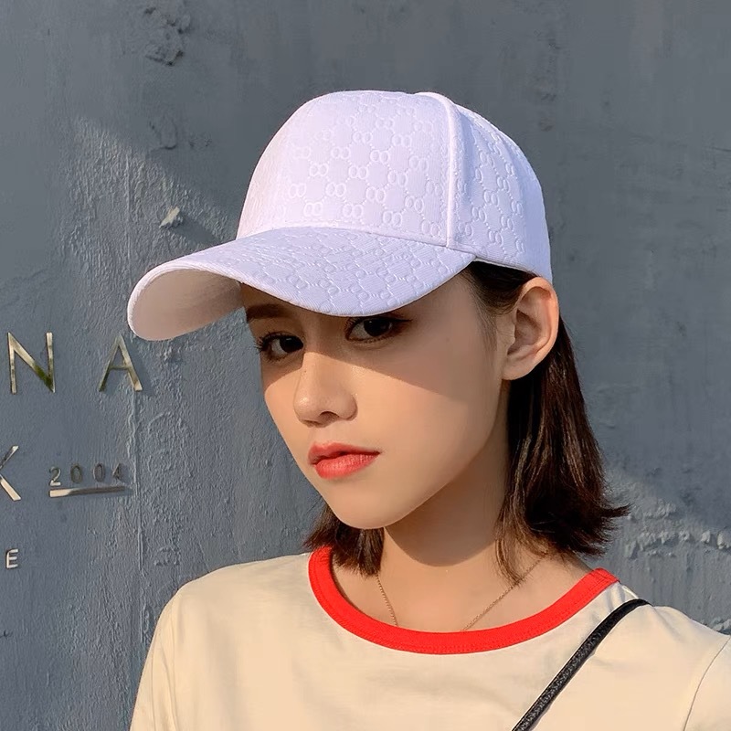 Estilo japonés simple letras impresas color sólido hombres y mujeres gorra de béisbol algodón versátil deportes transpirable moda sol sombrero al por mayor