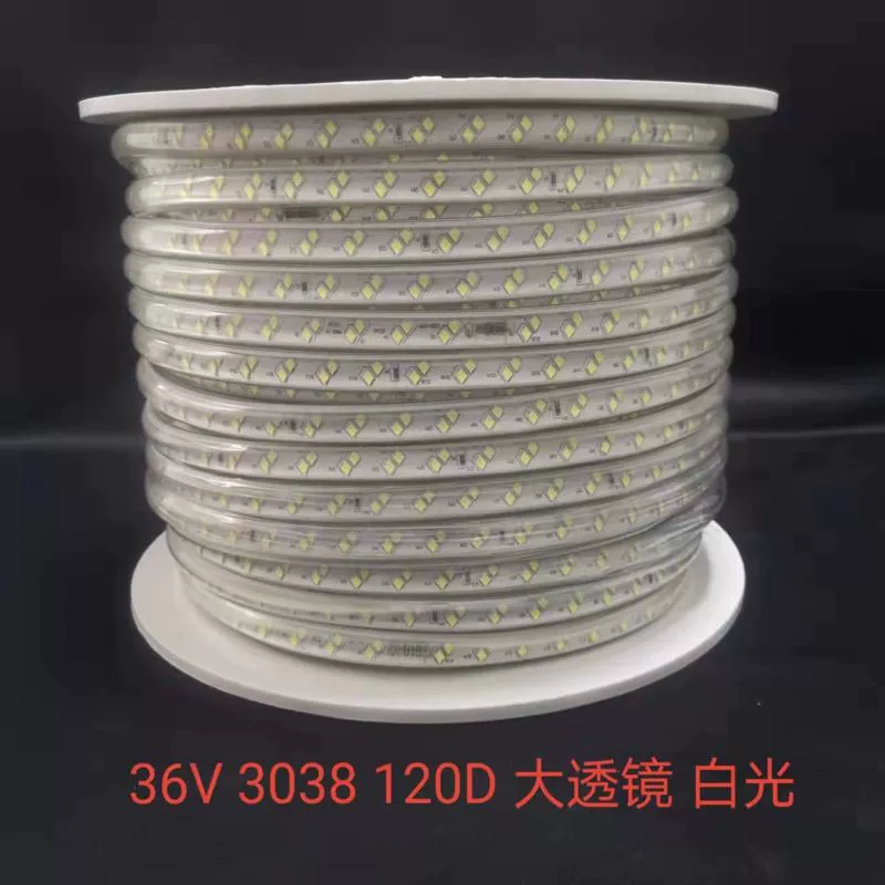 24V низковольтная Светодиодная лента 12V36V эпоксидная Водонепроницаемая шахтный туннель коридор Временное Освещение наружная линия световая полоса