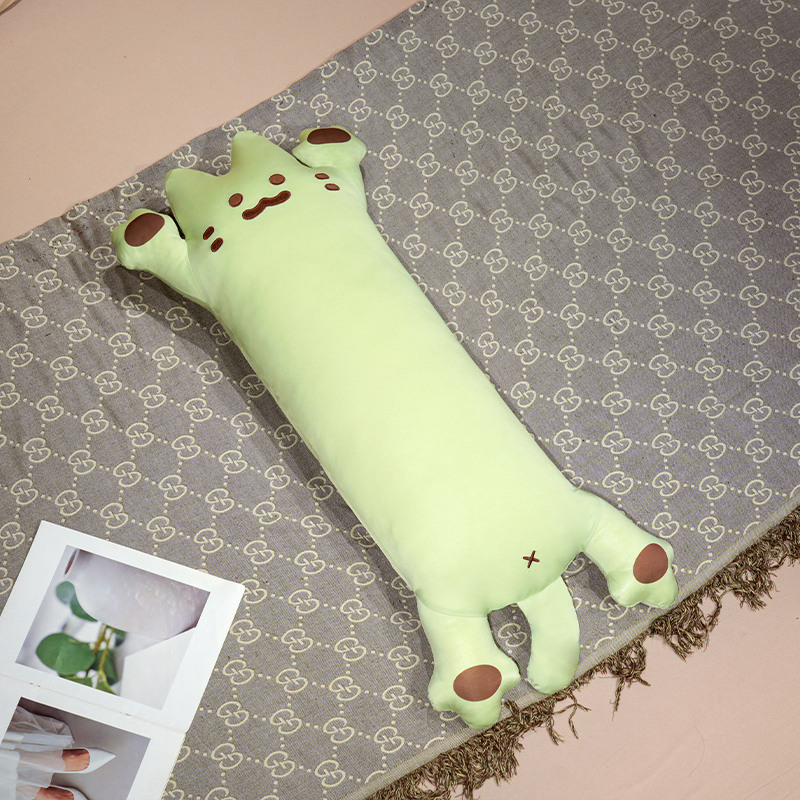 Almohada Larga de Seda de Hielo de Gato Desmontable para Cama y Sofá image 8
