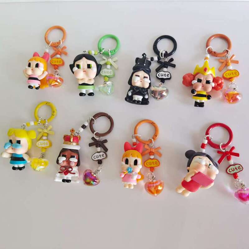 Crybaby Queen Cry Baby Series Phone Chain Cute Doll Keychain Pendant Trendy Toy Decoration