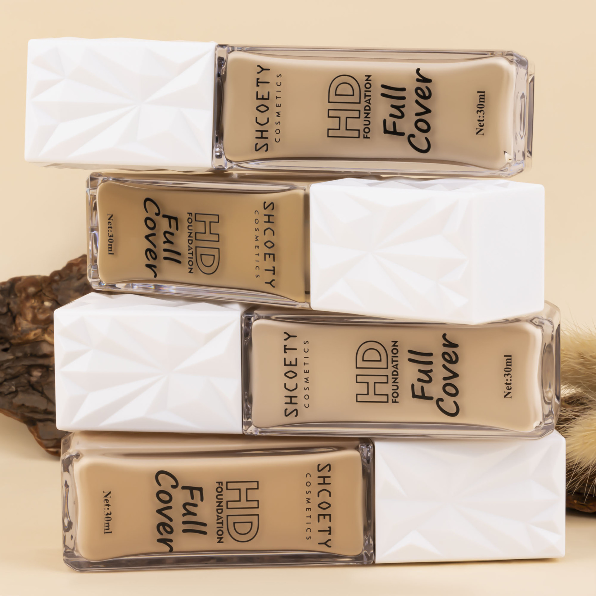 SHCOETY Moisturizing Concealer Oil-Control Foundation is easy to apply and does not fade, providing a long-lasting, clear and transparent nude makeup look. BB Cream is available for cross-border use undefined