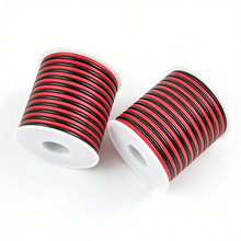 �羳С��װ PVC ��ڲ��� 30-16AWG ˫��ƽ���� LED �ƴ�������