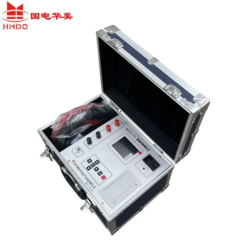 Чувствительный измеритель скорости сопротивления постоянного тока, резистор постоянного тока с зарядкой, тестер сопротивления постоянного тока 10A