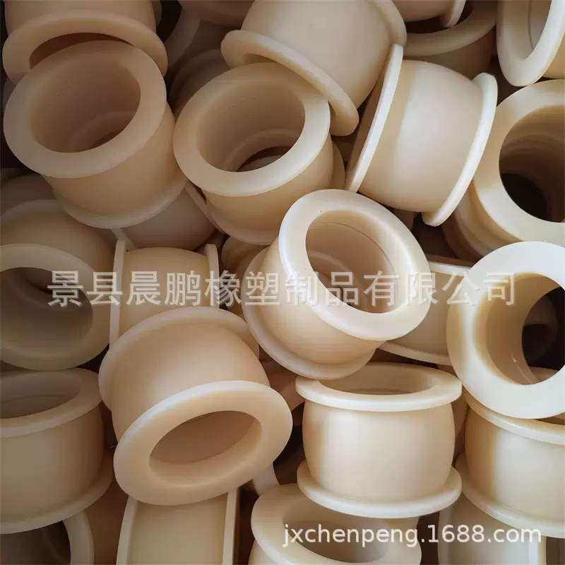 尼龙轴套尼龙垫块农业机械配件塑料制品耐高温耐磨含油尼龙异形件
