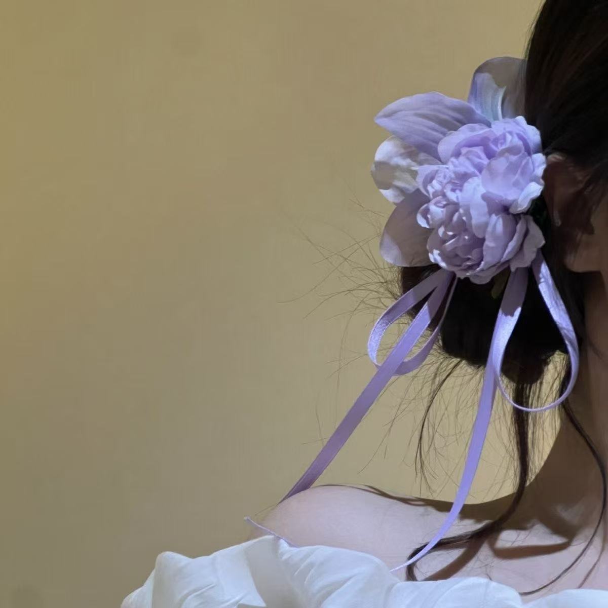 89#Duckbill clip-purple