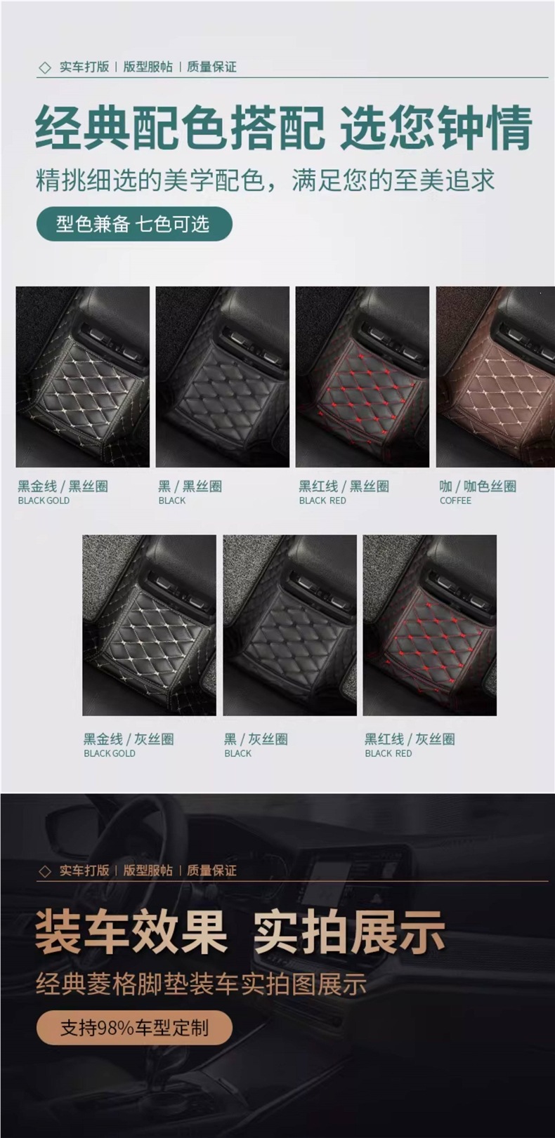 Suitable for BMW floor mats, full coverage for the driver's side, 320Li, 325Li, 525Li, 5302 series, X1, X3, X4, X5, X2 cars