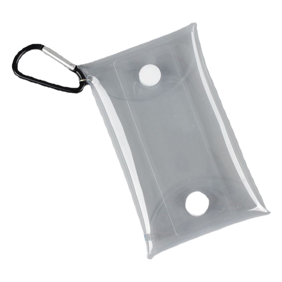 Caminar bebé ciego caja bolsa al por mayor de PVC transparente llavero monedero joyería en stock joyería regalo bolsa de embalaje