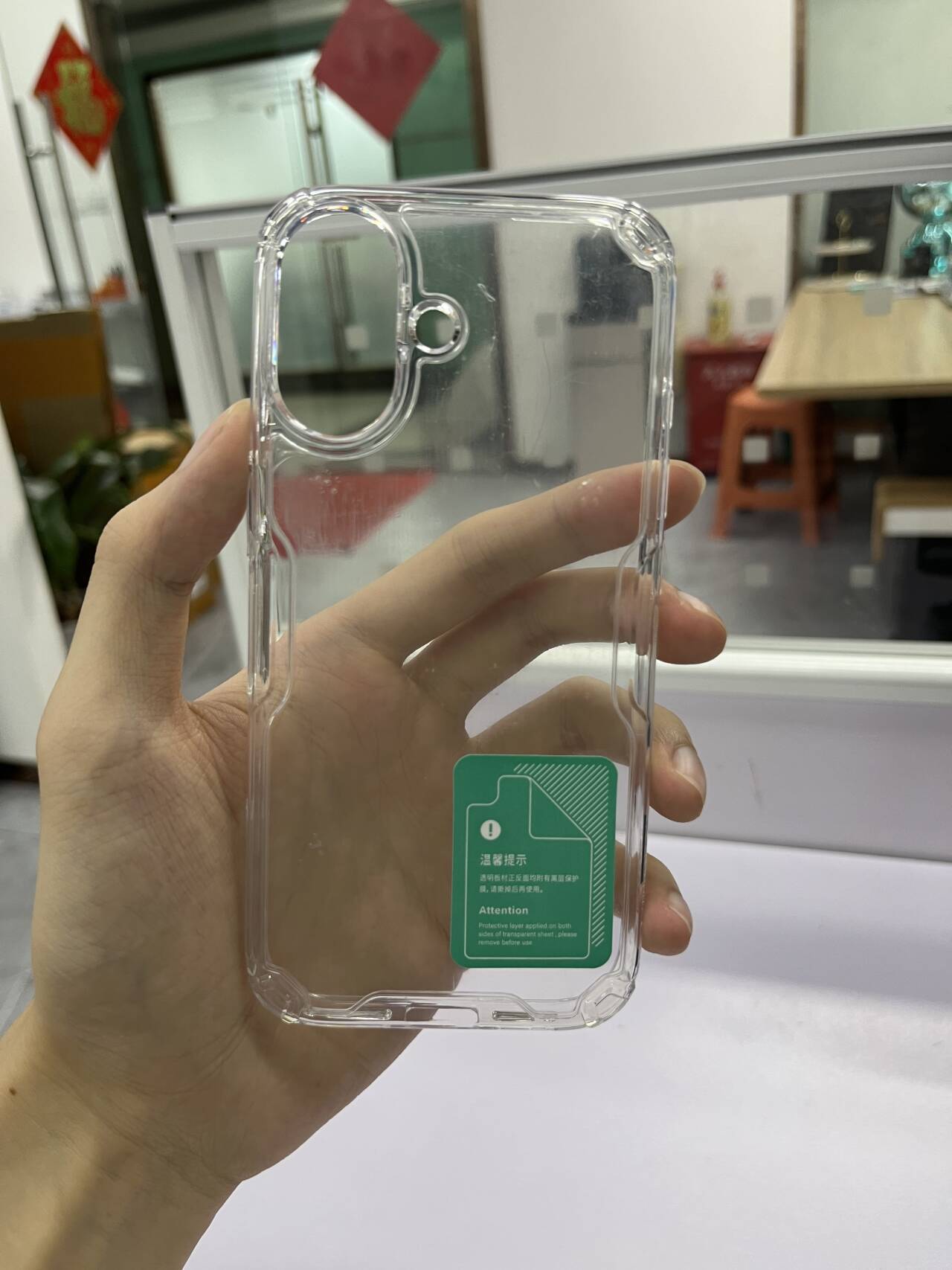 Ốp lưng Nillkin trong suốt chống rơi cho iPhone 17 Pro Max, vỏ cứng mềm kết hợp — iPhone 17 Trắng, iPhone Air Trắng, iPhone 17 Pro Trắng, iPhone 17 Pro Max Trắng chi tiết 17