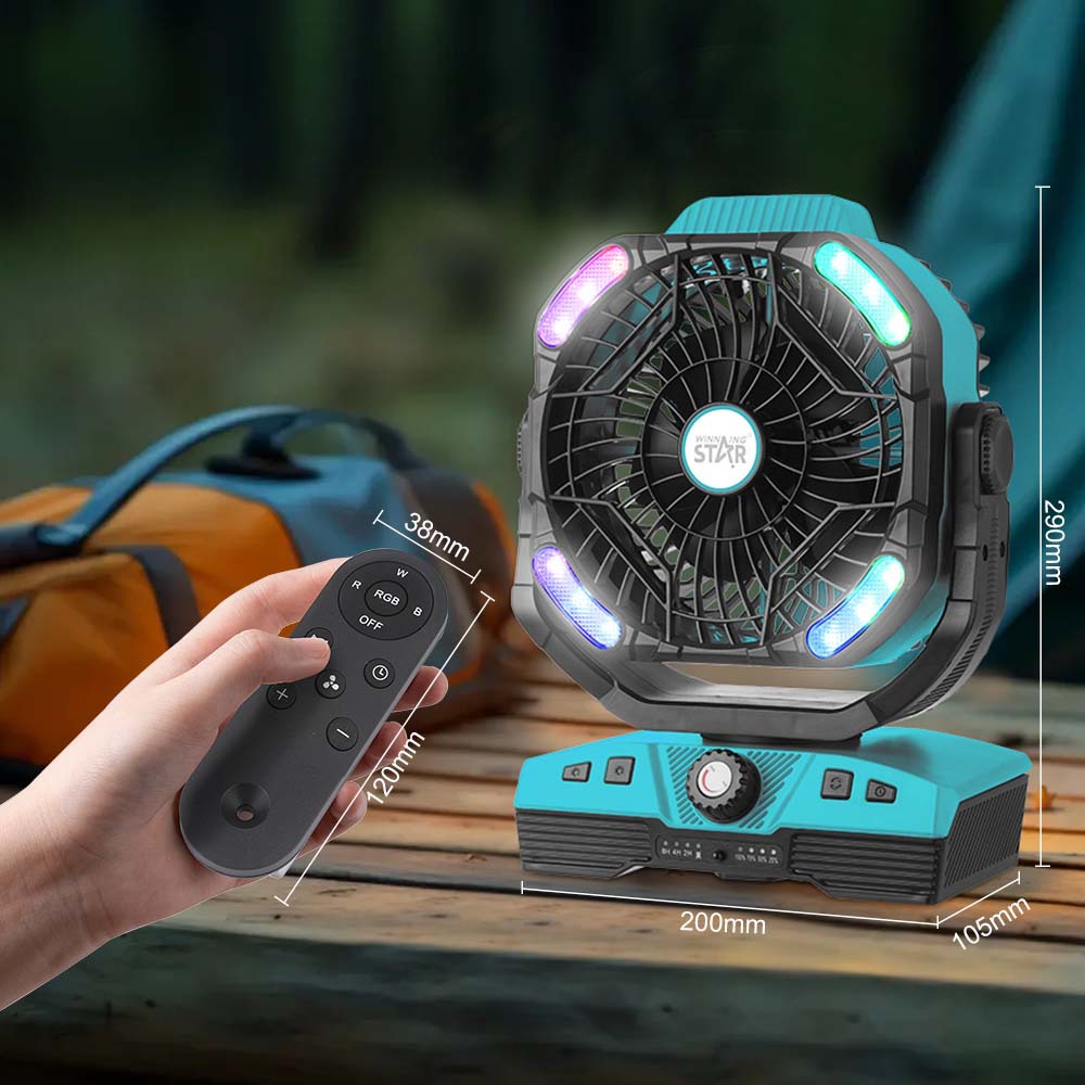 Winning star transfronterizo TYPE-C exterior/interfaz USB pequeño 6 pulgadas portátil DC5V ventilador eléctrico de escritorio