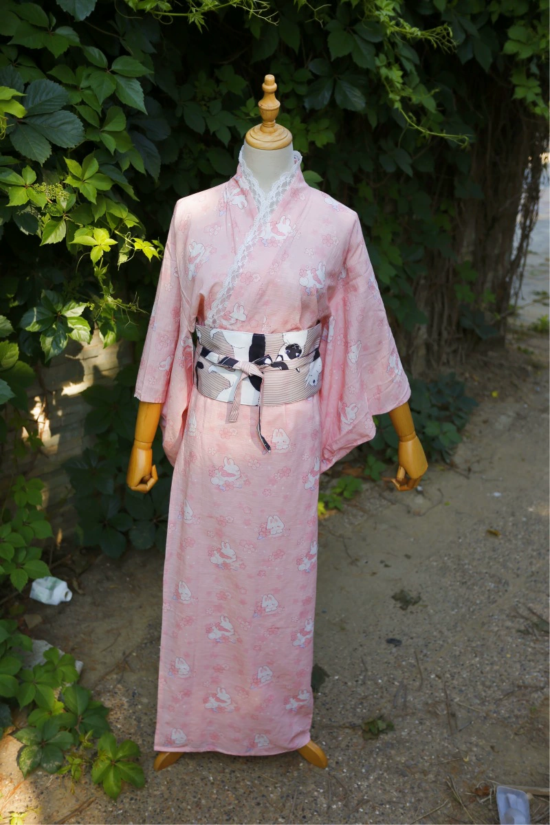 Cotton Japanese bathrobe