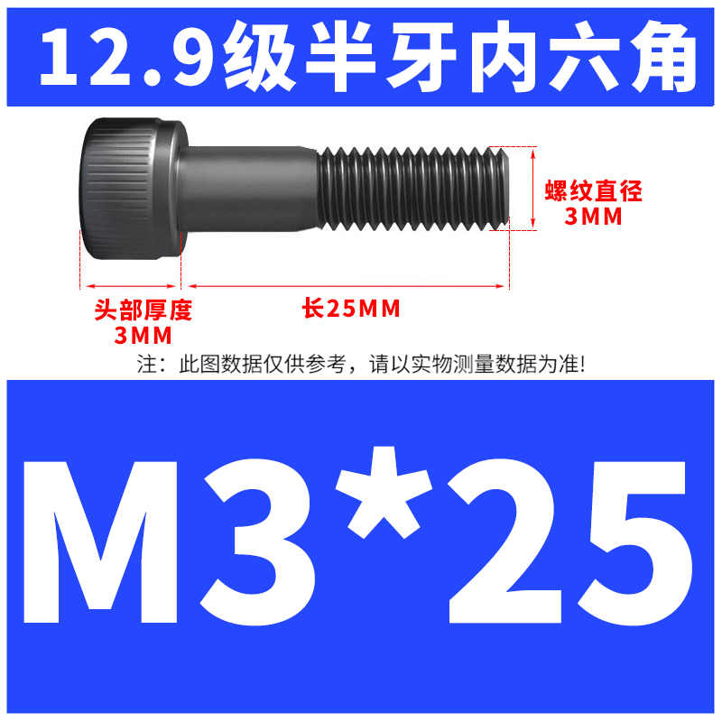 M3*25(절반 치아)