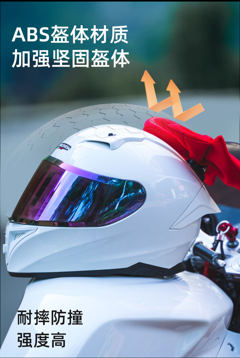 3C Certified Motorcycle Helmets for Men and Women in Summer Retro Motorcycle Cute Full-Face Helmets for Couples Cat Ear Safety Helmets