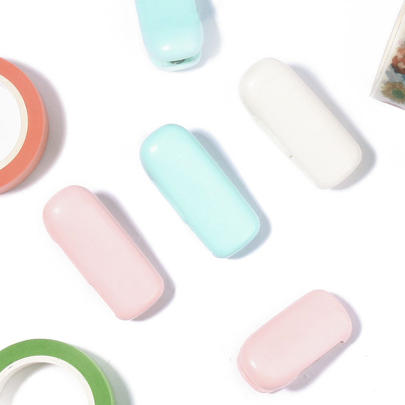 Malong tarjeta pequeño cortador y cinta de papel corte clip mini cinta asiento cortador de cuchilla dentada