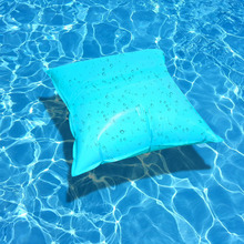 新款熱賣防積水充氣墊水上玩具浮排坐墊PVC充氣用品泳池安全球