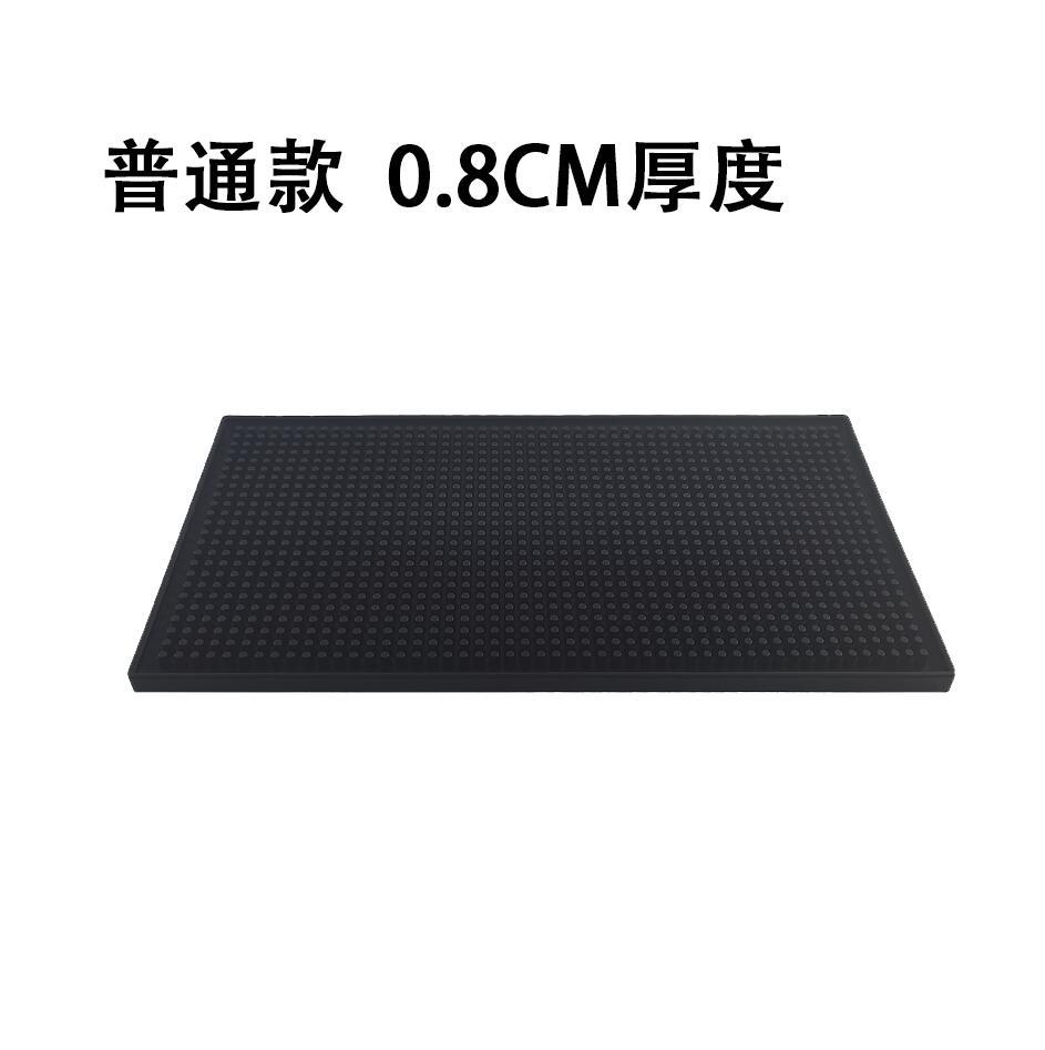 Tapete de drenaje antideslizante de goma PVC, posavasos térmico y alfombrilla de bar profesional, stock disponible