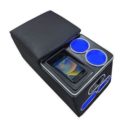 Second Row Multi-Function Storage Box — Armrest box