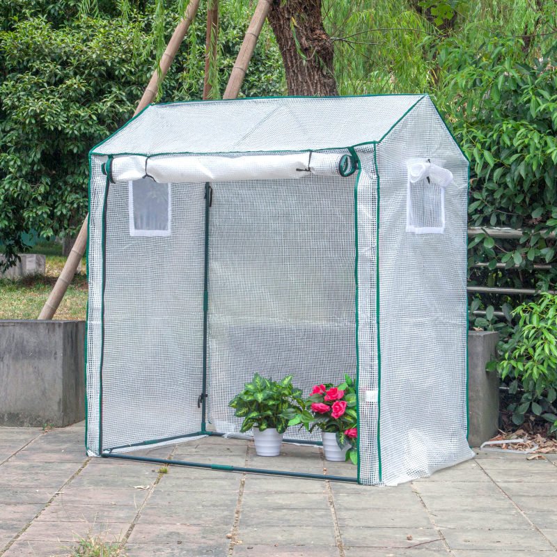 Succulent Insulation Shed Rain-Proof and Antifreeze Household Greenhouse Flower Potted Greenhouse Flower Room Iron Tomato Greenhouse Cross-Border Succulent Insulation Shed Rain-Proof and Antifreeze Household Greenhouse Flower Potted Greenhouse Flower Room Iron Tomato Greenhouse Cross-Border
