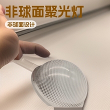 光学玻璃凹凸透镜聚光棱镜摩托车灯非球面78mm投影镜片舞台灯