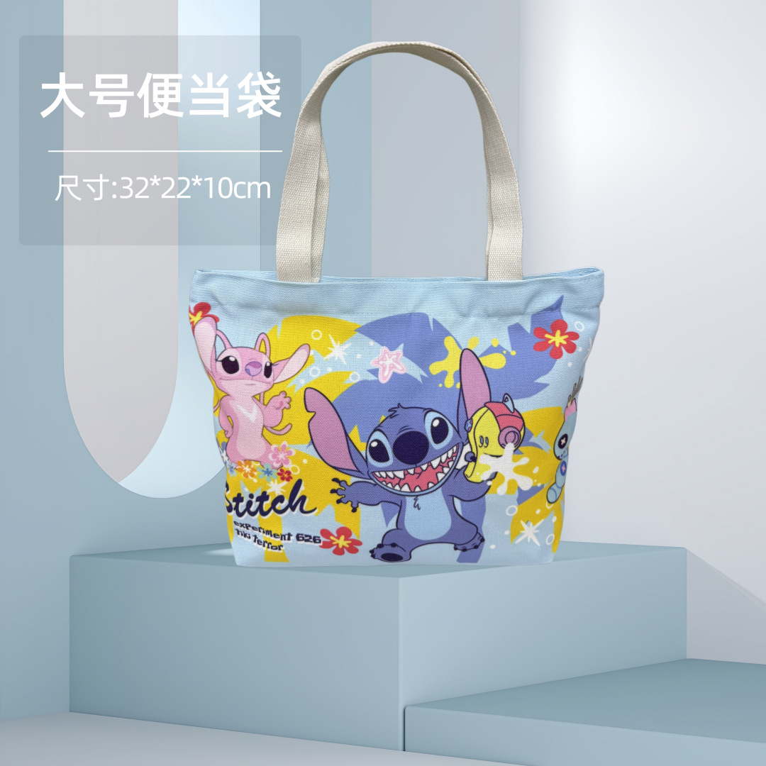 Bolsa Bento Sanrio lona almuerzo dibujos animados
