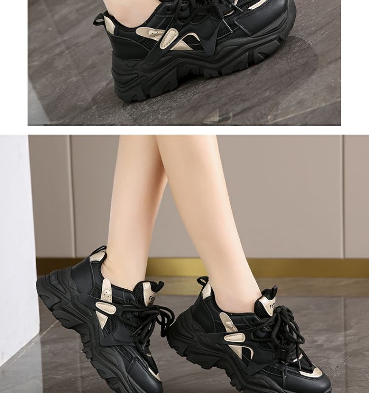 Chaussures de papa pour femmes, nouvelles chaussures à plateforme, chaussures de sport décontractées, chaussures d'étudiant polyvalentes, chaussures à semelles souples, chaussures de voyage antidérapantes_voghion.com