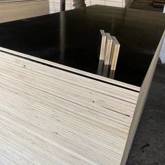 メーカー現物卸売り黒色建築テンプレート実板プラスチック工事用覇膜楊木松木芯