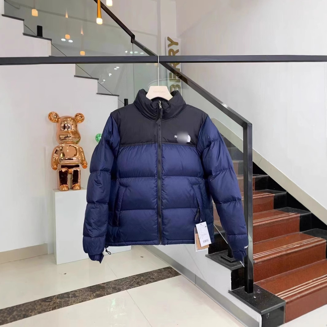 Beijia Chaozhou Brand in stock Contrast Color Hooded Letter Embroidered Down Jacket Men's Autumn and Winter Warm Cold-proof Comfortable All-match Jacket